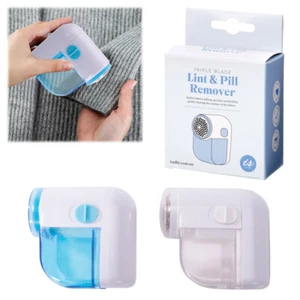 Lint & Pill Remover - Triple Blade - Handy Travel Size Bobble Shaver - IS Gift - Picture 1 of 6