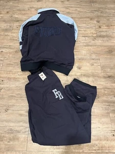 2000s Vintage Fubu Windbreaker Jacket And Pants Xl - Picture 1 of 4
