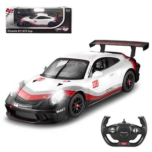 Porsche 911 GT3 CUP RC voiture échelle 1/14 sous licence télécommande jouet voiture par Rastar - Photo 1 sur 13