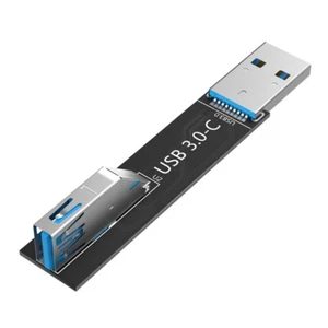 USB3.0 C Extension Board Male to Female 90° Adapter For Efficient PC Connection - Zdjęcie 1 z 8
