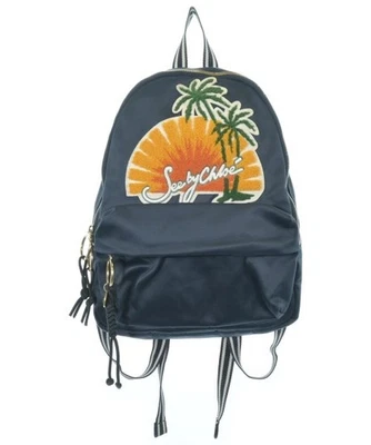 See By Chloe Backpacks Navy 2200619918354 - Image 1 of 4