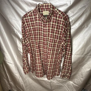 Cabela's Men’s Size XL Outfitter Series Plaid Long Sleeve Button Down Shirt - Picture 1 of 9