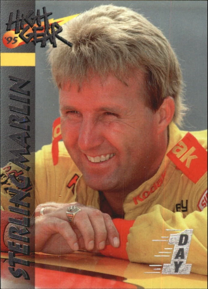 1995 Wheels High Gear Day One #15 Sterling Marlin - RAC - Image 1 of 2