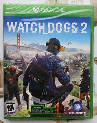 Watch Dogs 2 (Microsoft Xbox One) - BRAND NEW/FACTORY SEALED GTA 6 Clone - Image 1 of 2
