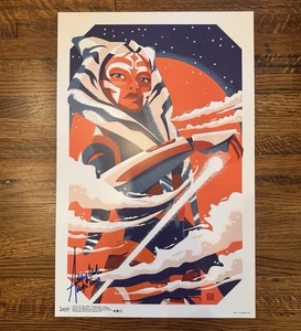 Ahsoka Tano 11x17" Ashley Eckstein & Danny Haas SIGNIERTER Kunstdruck (Box Lunch) - Bild 1 von 6