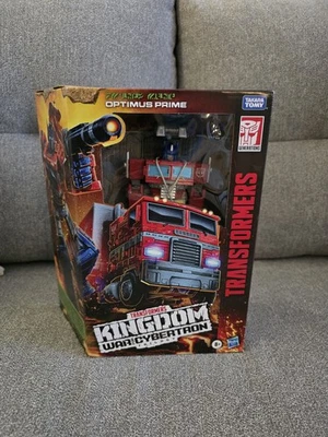 Transformers Kingdom  Optimus Prime Takara Tomy Leader-Klasse 2020 Für Sammler - Bild 1 von 2