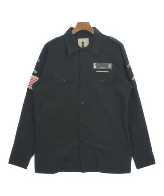 A BATHING APE Casual Shirts Black L 2200610105029 - Image 1 of 4