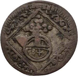 Würzburg Bistum 1/84 Gulden 1748  0,5 g  Original #Münze #HEG723