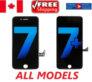 ENSEMBLE LCD AVEC PLAQUE ACIER COMPATIBLE POUR IPHONE 7 / 7 plus - Photo 1 sur 3