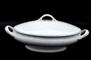 Ancien légumier en porcelaine de Limoges, art de la table, soupière déco vintage - Bild 1 von 6