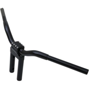 LA Choppers 10" Gloss Black 1-1/4" Kage Fighter Straight Riser T-Bars Harley 1"  - Picture 1 of 2