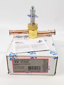Parker Sporlan OE10S250 / 3472-00 / 5/8" ODF N/O Solenoid Valve - Picture 1 of 6