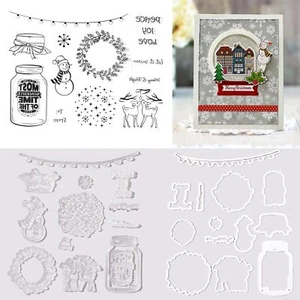 Stamps and Dies for Card Making DIY Scrapbooking Arts Crafts Stamp Card Makin... - Picture 1 of 9