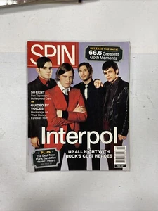 Spin Magazine / April 2005 / 50 Cent Sex Tapes & Bulletproof Car / Interpol - Picture 1 of 6