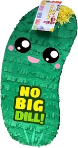 No Big Dill Cetriolo Pinata Sottaceto Pinata per Addio al Nubilato | Tema Festa D - Foto 1 di 1