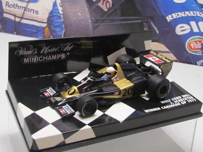 MINICHAMPS /F1 1977 CANADA WOLF FORD WR1 - JODY SCHECKTER - 1/43 SCALE MODEL CAR - Image 1 of 4