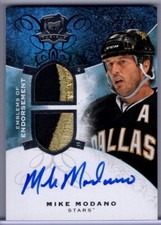 2008-09 The Cup Emblems Of Endorsement Auto #EEMO Mike Modano 11/15 *S684