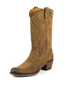 2526 stivali da cowboy Mayura tabacco bohoststyle stivali da cowboy - Foto 1 di 8