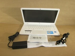 HP Chromebook 14-ca091wm, 14" Full HD, Celeron N, 32GB eMMC, 4GB SDRAM, White - Afbeelding 1 van 10