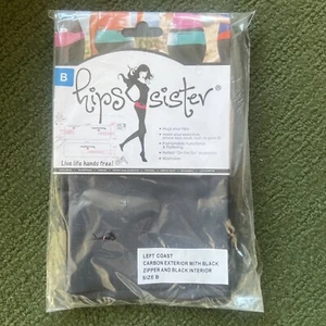 Riñonera de carbono con cadera negra banda para correr costa izquierda caderas hermana talla B nueva con etiquetas - Imagen 1 de 3