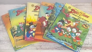 x6 Walt Disney's - Duck Tales - Hardback Books, Inventory - choose a book, used. - Foto 1 di 8