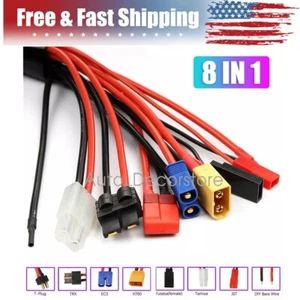 RC Charger Lipo Battery Leads Adapter Connector Splitter Octopus Convert Cable - Picture 1 of 7