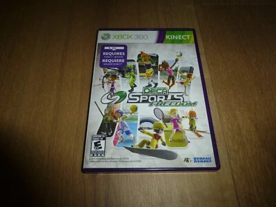 DECA Sports Freedom (Microsoft Xbox 360 Kinect, 2010) CIB Complete In Box Hudson - Image 1 of 3