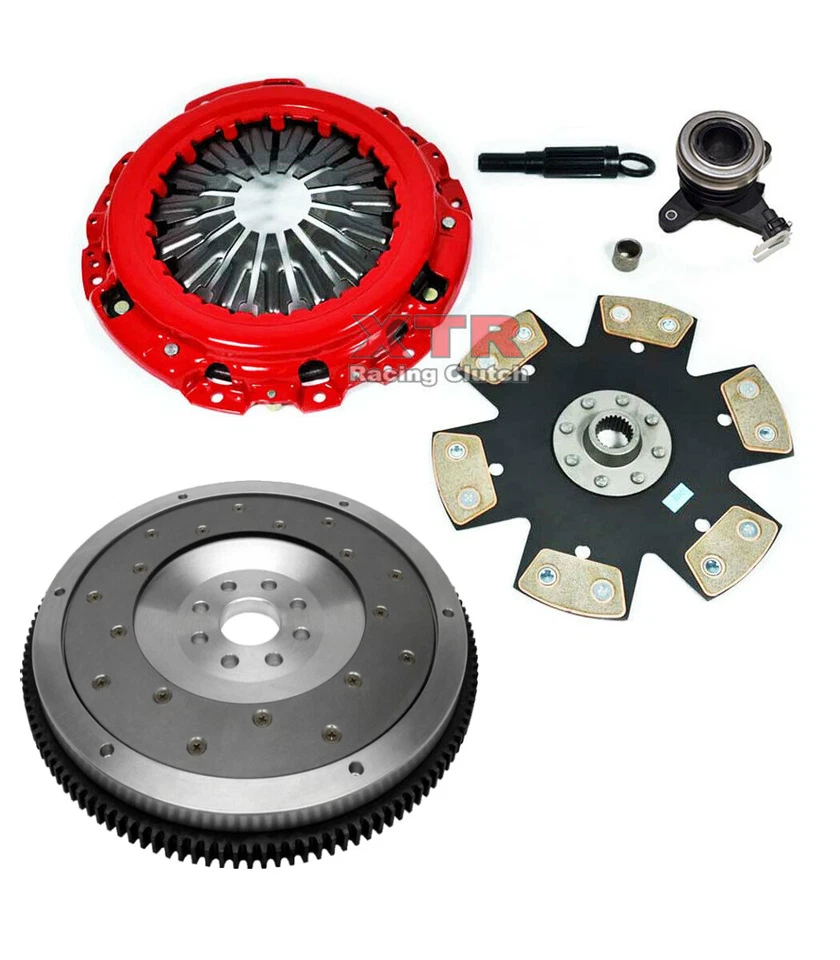 KIT EMBRAGUE XTR HD ETAPA 4+ESCLAVO+VOLANTE ALUMINIO para NISSAN 350Z 370Z G35 G37 Foto 1 de 4