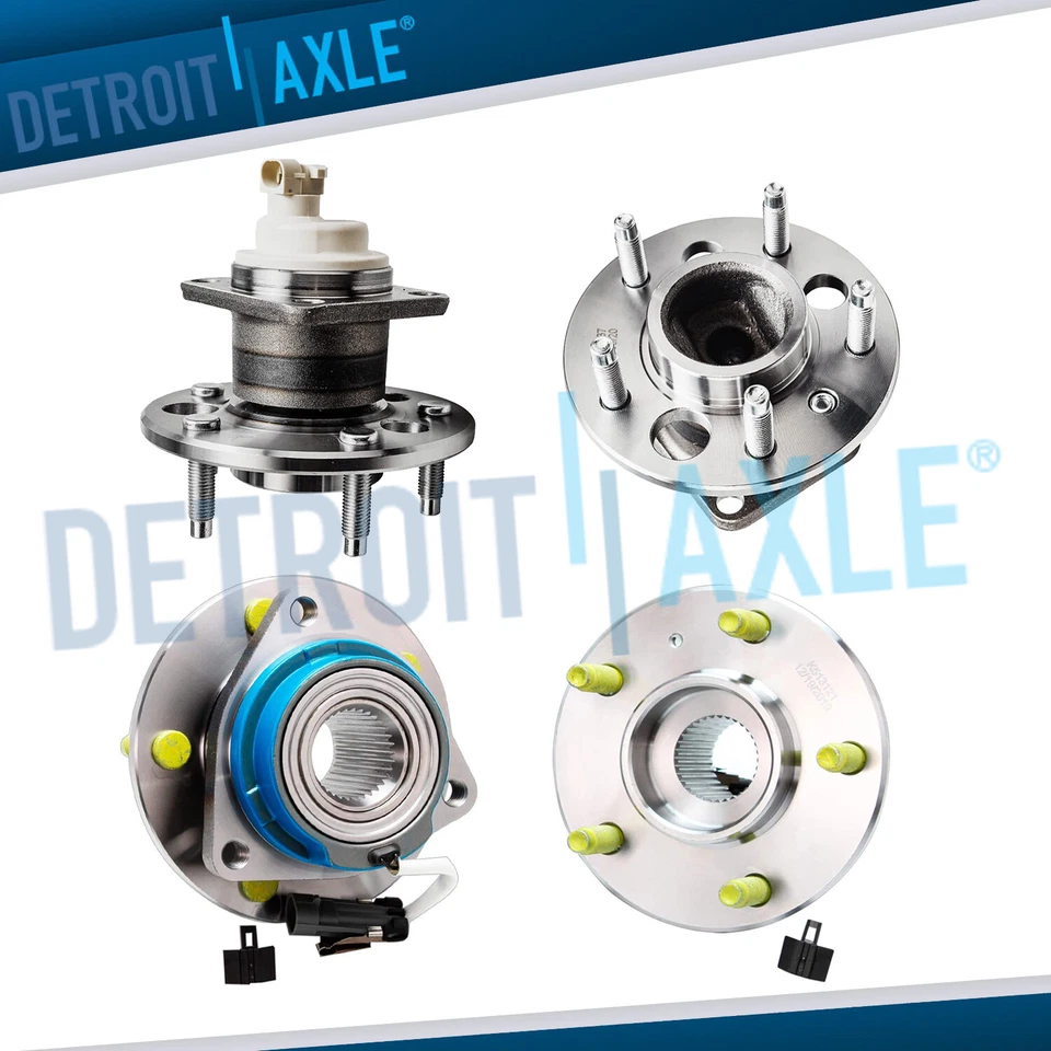Front Wheel Bearing and Rear Hub Assy for 1997-08 Pontiac Grand Prix Buick Regal - Image 1 of 4