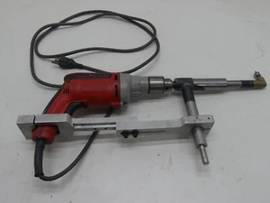 Heavy Duty Milwaukee 9.5 mm 3/8 Drill 1200RPM 020020 With Right Angle Attachment - Picture 1 of 10
