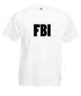 T-shirt FBI - Federalne Biuro Śledcze, Policja, 50, Po Po, kostium/komedia