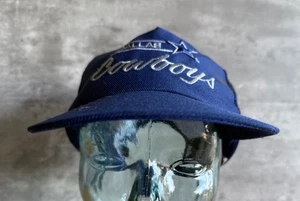 Vintage NWT Annco Professional Model Otto Dallas Cowboys NFL Blue Snapback Cap - Picture 1 of 8