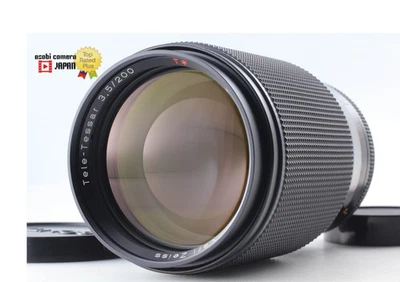 AEG [MINT w/Cap] Contax Carl Zeiss Tele-Tessar T* 200mm f3.5 Lens C/Y From JAPAN - Image 1 of 4