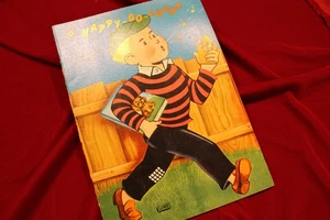 HAPPY-GO-LUCKY 1960 COLORING BOOK, GREAT CONDITION, NEVER COLORED IN, VINTAGE - Picture 1 of 7