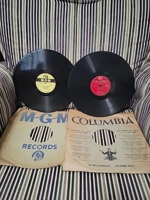 Sarah Vaughan/Billy Eckstine-2LPs-Columbia/MGM-38462/11655-78RPM-10"-VG+/VG - Image 1 of 4