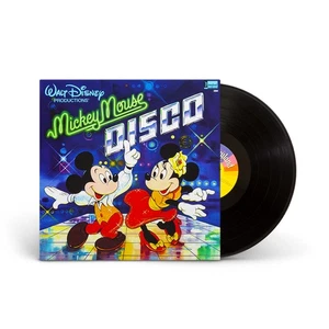 DISNEY Records Mickey Mouse Disco Black Vinyl LP 40th Anniversary New & Sealed - Picture 1 of 1
