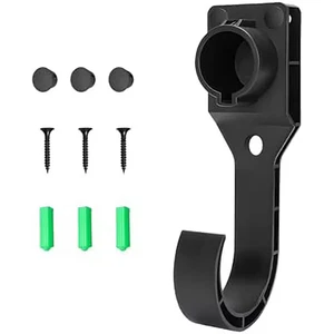 Electric Vehicle Wall-Mount Charging Cable Holder Heavy Duty SAE J1772 Nozzle Ho - Picture 1 of 12