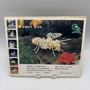 Nuevos kits de rompecabezas de madera IQ Assembling Products Bug Series Honey Bee - Imagen 1 de 2