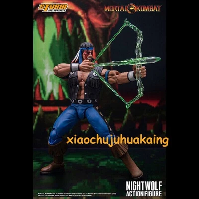 EN STOCK NUEVO Figuras de Acción Storm Toys 1/12 DCMK16 Mortal Kombat Nightwolf  Foto 1 de 4