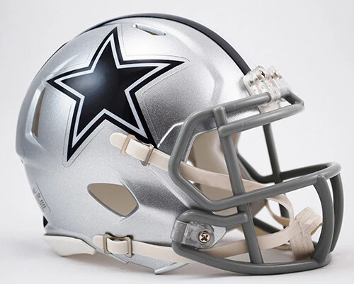 Mini casco de fútbol americano Dallas Cowboys NFL Revolution Speed Foto 1 de 1