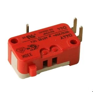 Microinterruttore Cherry D44Y, scambiatore 250VAC, 10 Amp., angolato, punzone, PCB, - Foto 1 di 2