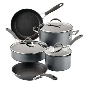Circulon ScratchDefense A1 Nonstick Induction 8 Piece Cookware Set - Picture 1 of 11