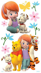 Wall Sticker 44 pc Darby Buster Pooh & Friends Reusable Children Room Decor New