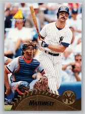 1995 PINNACLE #21 DON MATTINGLY  NEW YORK YANKEES