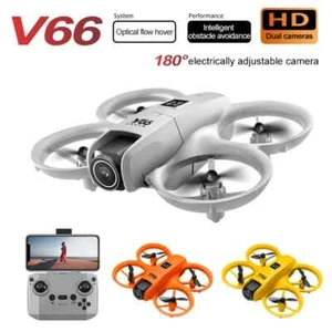 V66 Mini Drone with Camera HD WiFi FPV Drone Obstacle Helicopter Quadcopter Toy - Picture 1 of 27