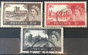 1955-58GB - Hochwertiges Schlösser Teileset - gebraucht - SG536 bis SG539 - Bild 1 von 1
