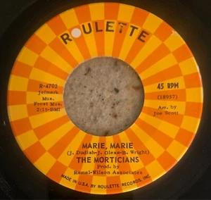 rare psychedelic garage rock 45 the morticians Now That You've Left Me Marie, - Picture 1 of 3
