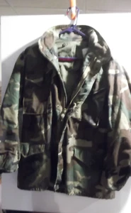 US Army M65 Combat Field Jacket Herren Military Tactical, Camouflage, Größe MED - Bild 1 von 3