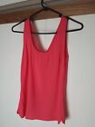 Portmans Size 8 Women's Sleeveless/Tank Top Pink Pre-Owned Barely Worn