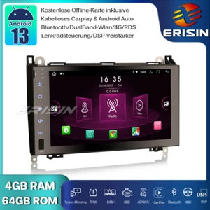 9" 64GB Android 13 Autoradio GPS DAB+ Mercedes A/B Klasse Sprinter Viano Crafter - Bild 1 von 24